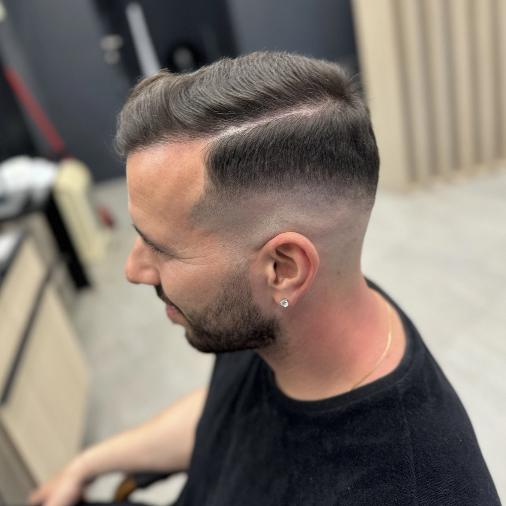 Men's Modern Fade Haircut - Gents Hair Barbershop Volos