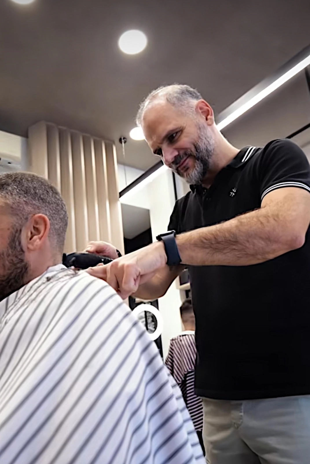 Ioannis Vasilikos - Master Barber and Founder of Gents Hair Volos